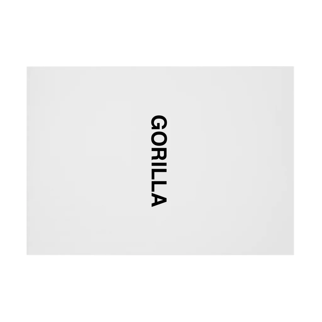 TOKYO LOGOSHOP 東京ロゴショップのGORILLA-ゴリラ- Stickable Poster :horizontal position