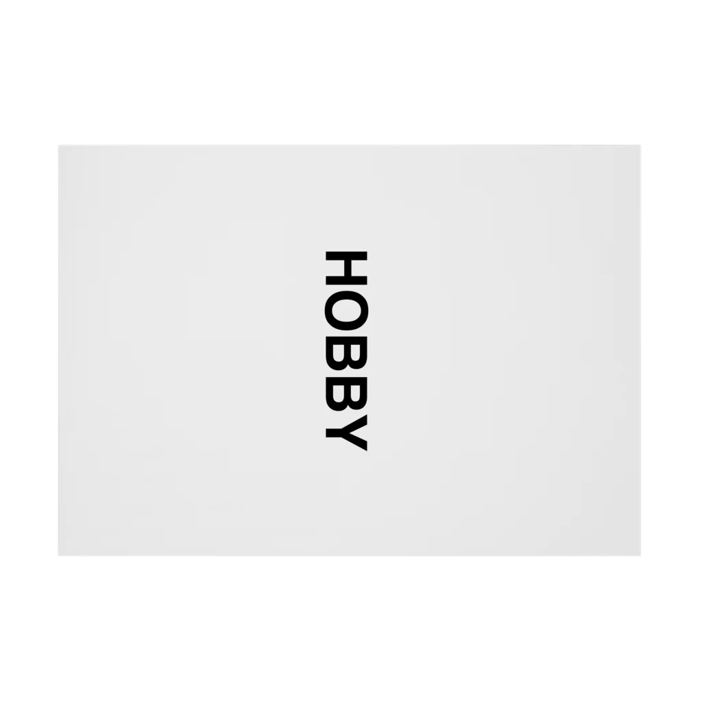 TOKYO LOGOSHOP 東京ロゴショップのHOBBY-ホビー- Stickable Poster :horizontal position