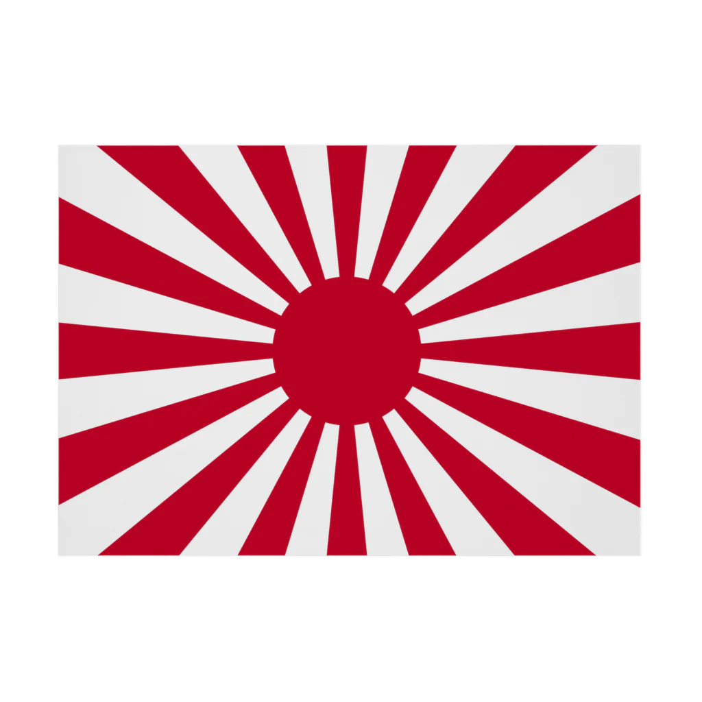 日乃丸本舗のRising sun flag 吸着ポスターの横向き