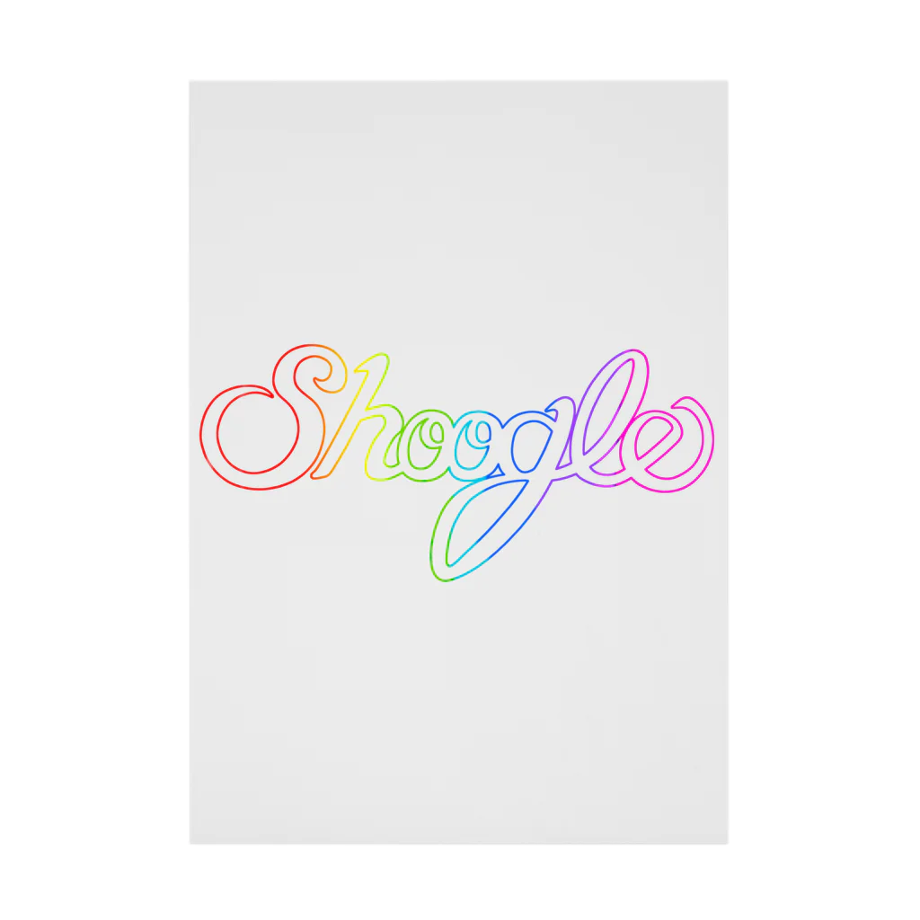 週刊少年ライジングサンズのShoogle(シューグル) Rainbow Line 吸着ポスター