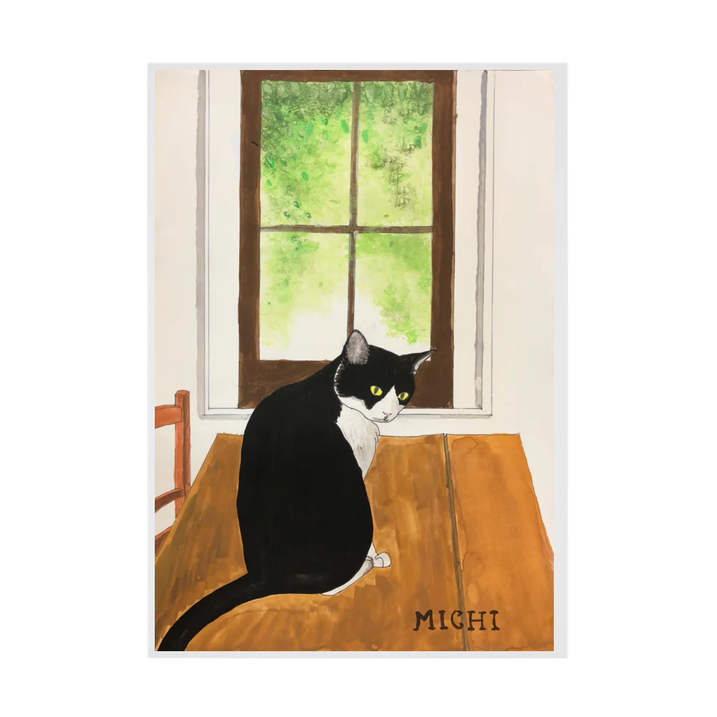 ねこのしっぽのSuisai Stickable Poster