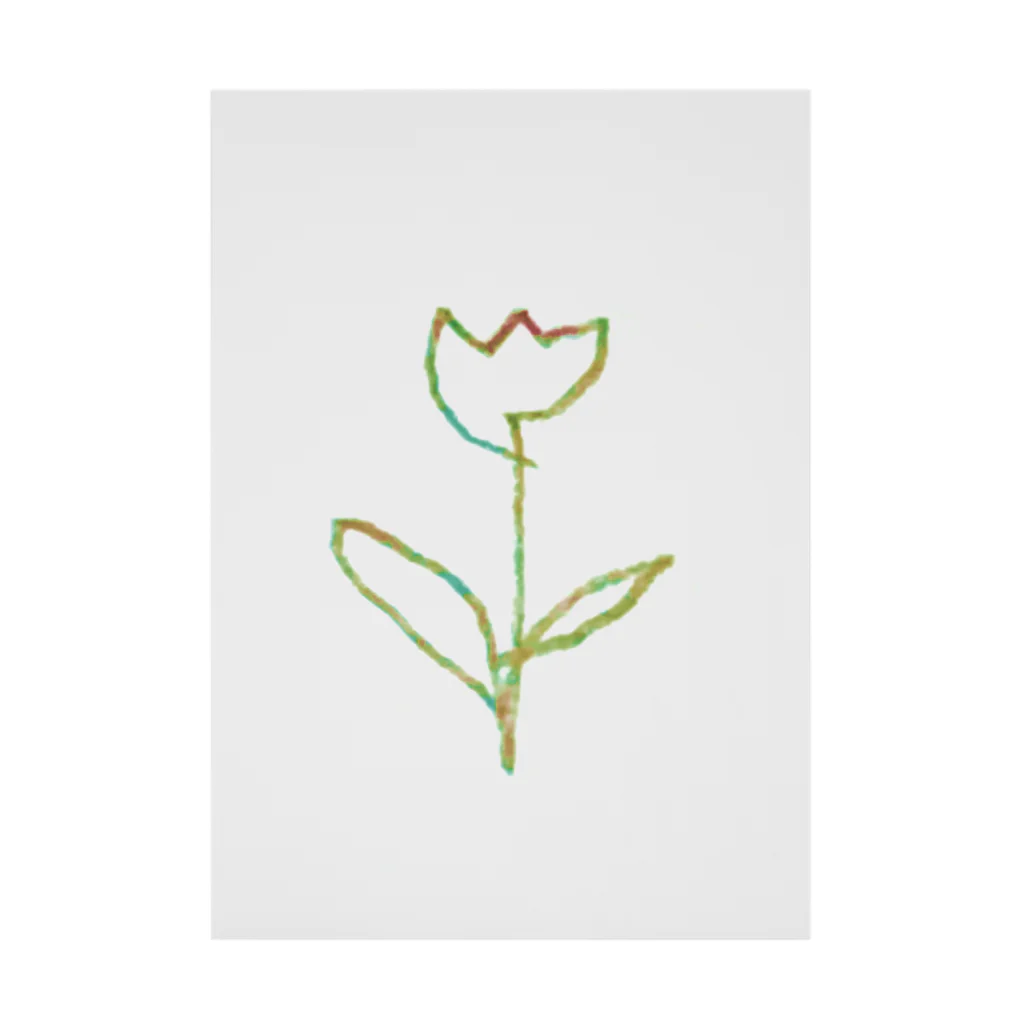 rilybiiの虹色 Tulip Stickable Poster