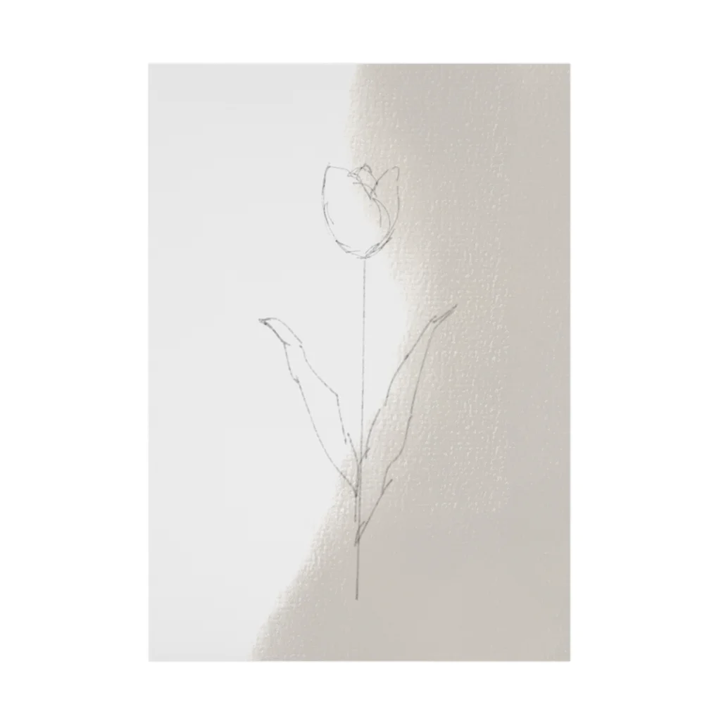 rilybiiのTulip Art Stickable Poster