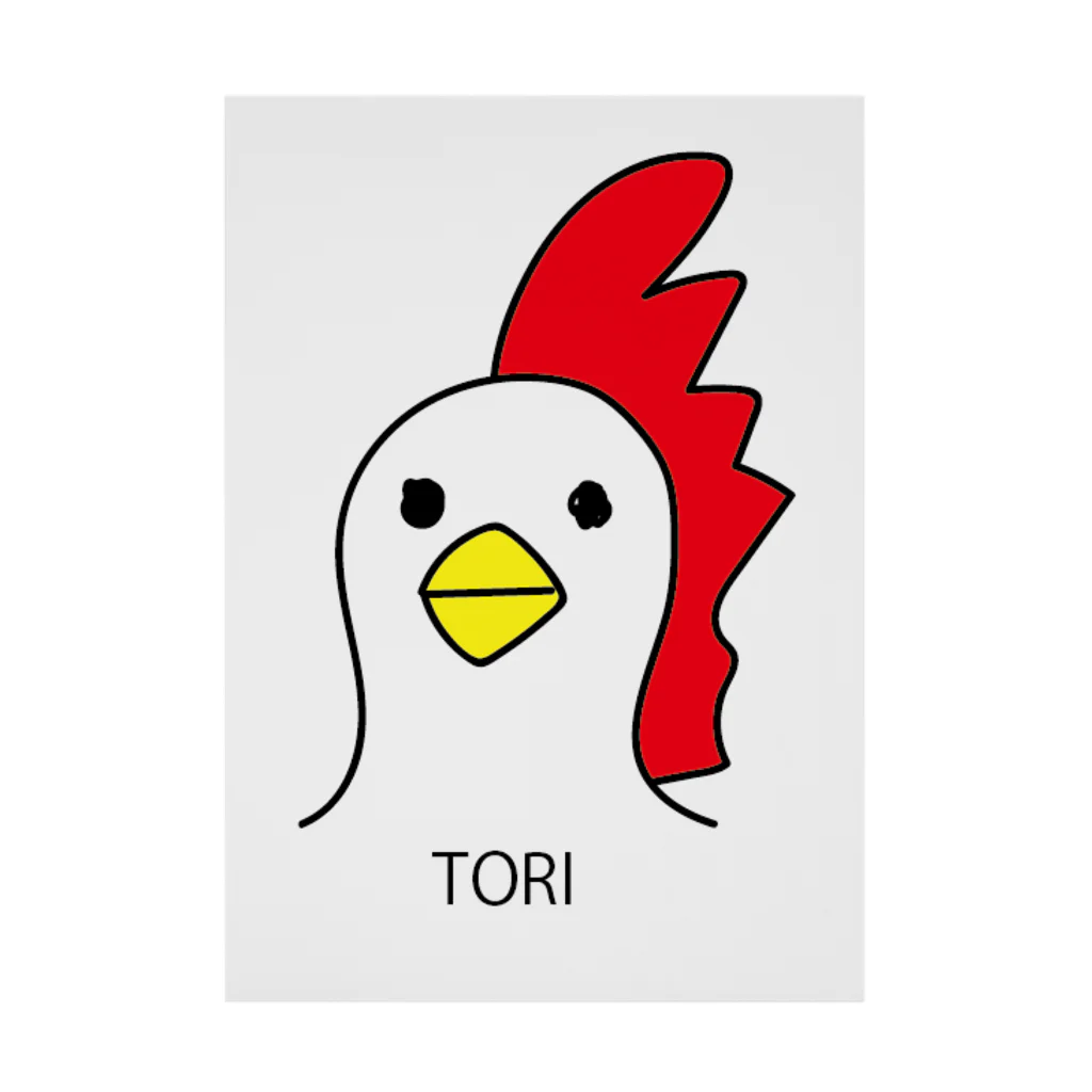 とりぷしんハウスのTORI 吸着ポスター