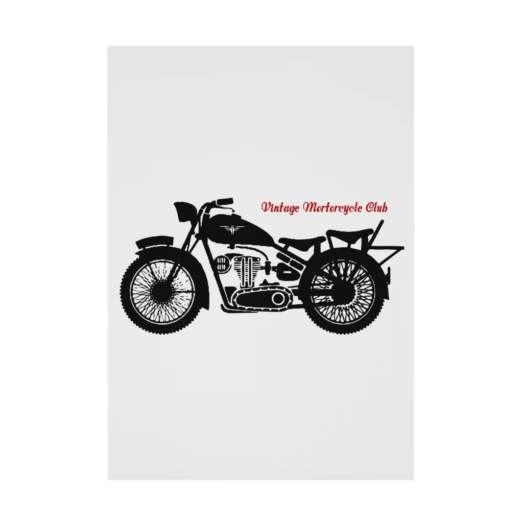 JOKERS FACTORYのVINTAGE MOTORCYCLE CLUB 吸着ポスター