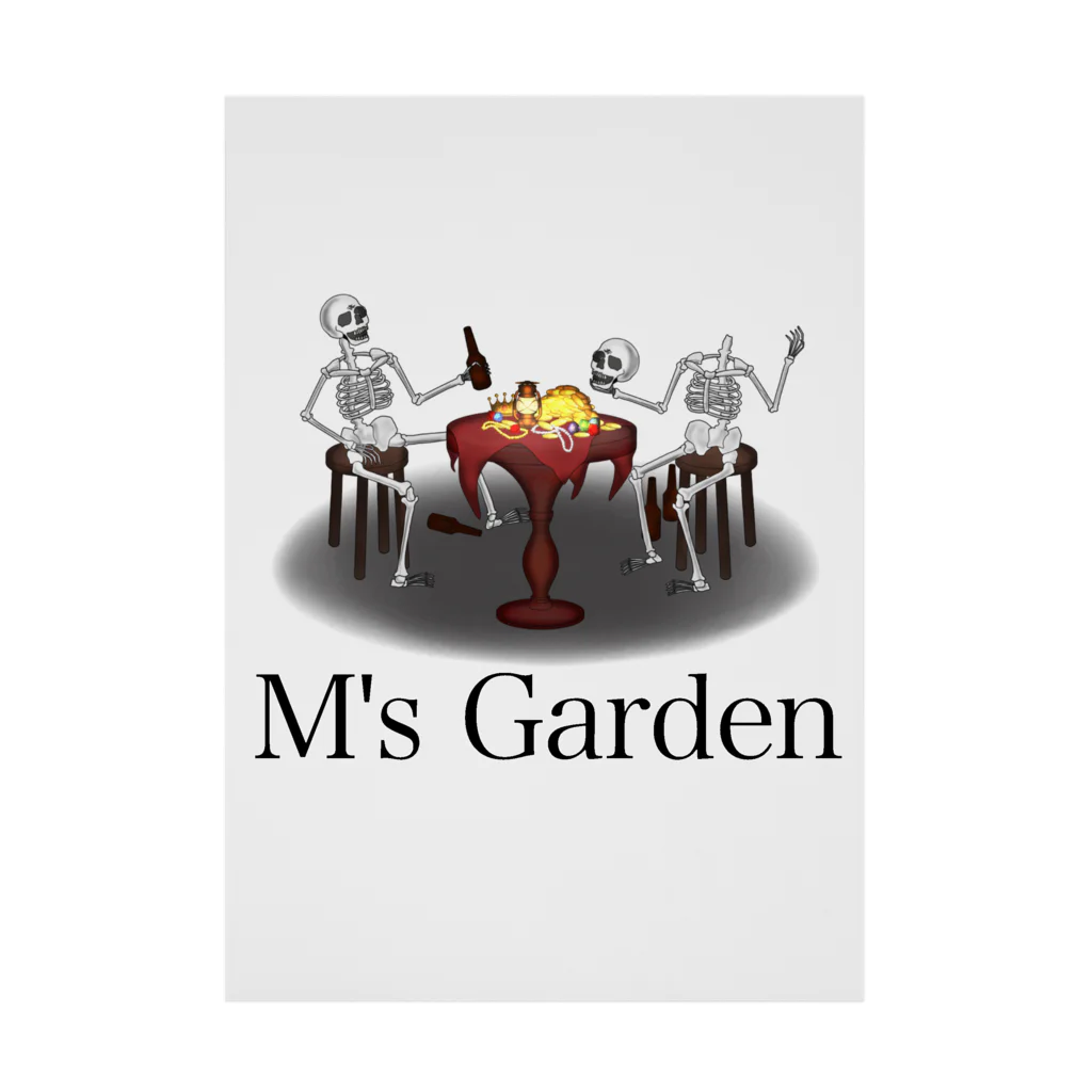 M's Gardenのスカルコレクション〜宴〜 吸着ポスター