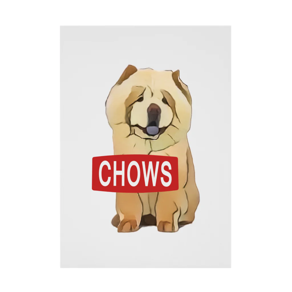 【CHOWS】チャウスの【CHOWS】チャウス 吸着ポスター