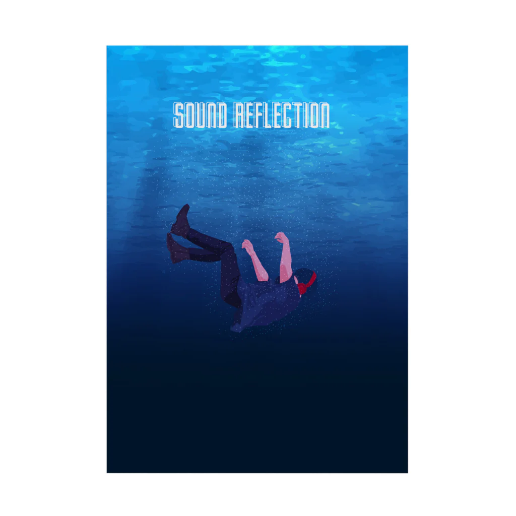 杜若 Tojaku｜Sound ReflectionのSound Reflection | SINK DEEP 吸着ポスター