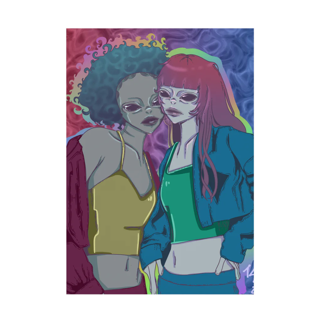五三〇号のBFF  Stickable Poster