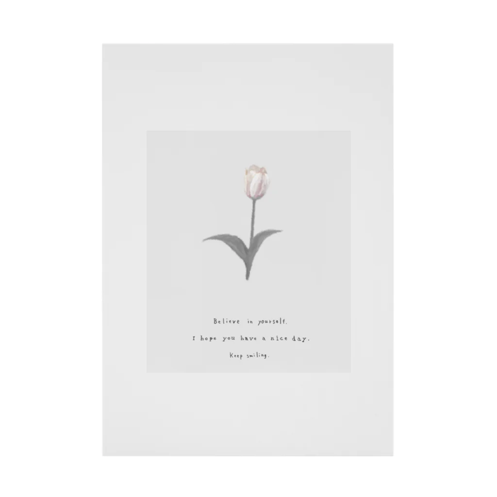 rilybiiのShabby Chic , Tulip . Stickable Poster