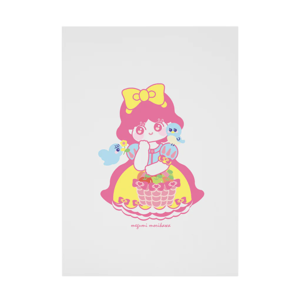 🎀りぼんぱ～ら～🎀の白雪姫とおしゃべり Stickable Poster