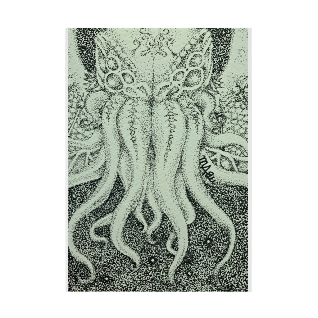 花梟のゆりかごのCthulhu Stickable Poster