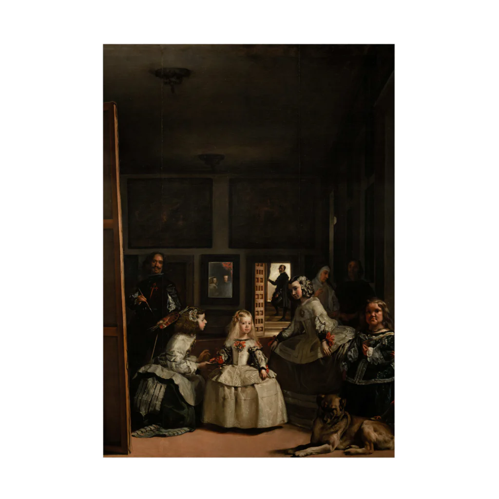 世界美術商店のラス・メニーナス / Las Meninas Stickable Poster