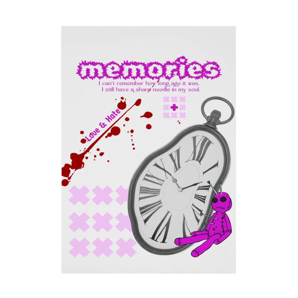 ㌍のるつぼのmemories Stickable Poster