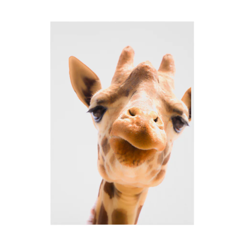 kamakiri3のGiraffe Stickable Poster