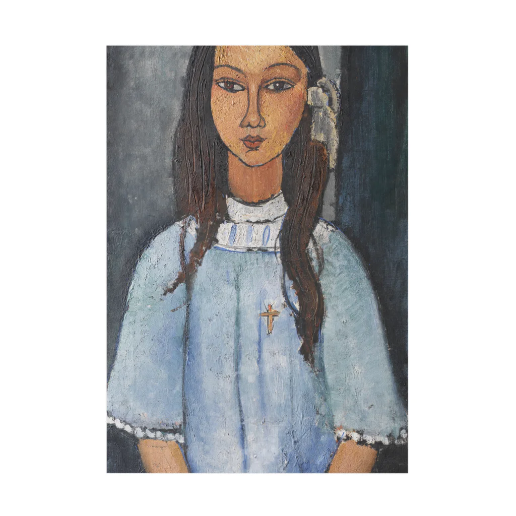 ArtGalleryのモディリアーニ　アリス（Alice）Amedeo Modigliani/1918年 吸着ポスター