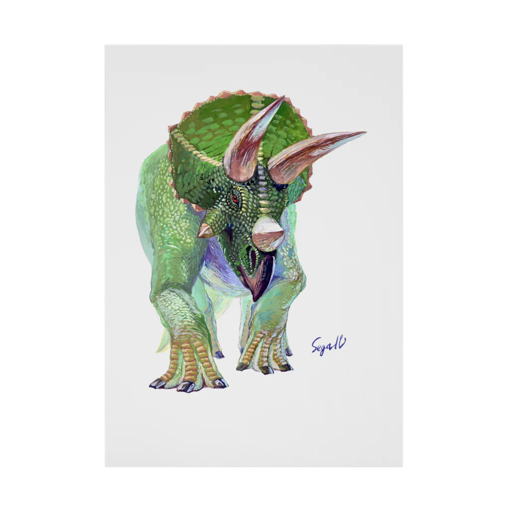 segasworksのTriceratops Stickable Poster