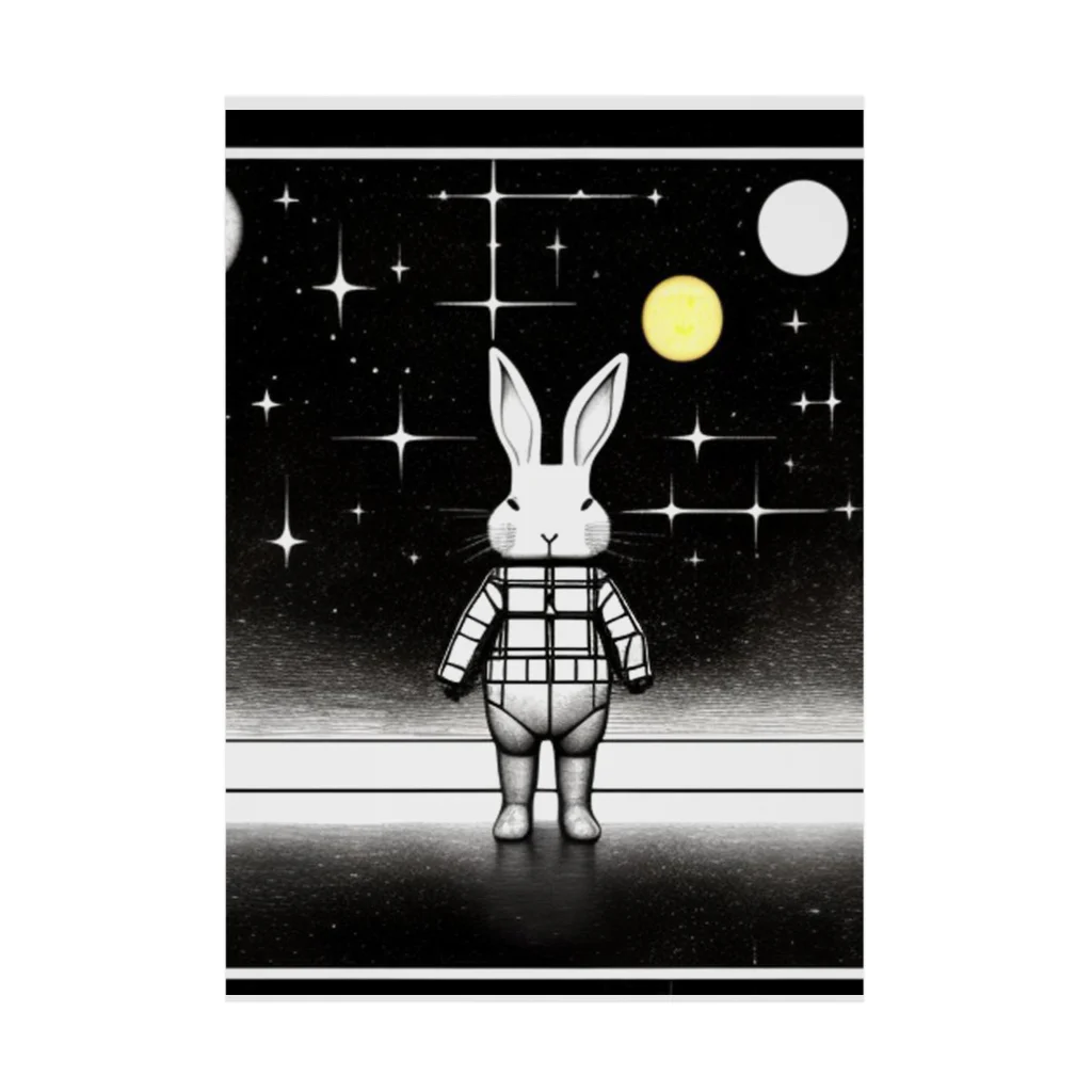 kota.の宇宙のうさぎ Stickable Poster