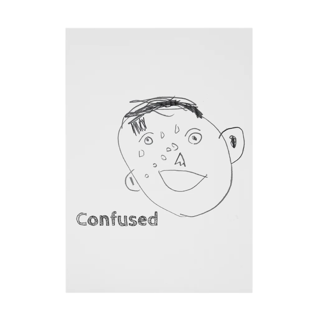 hana-hanaのConfused Stickable Poster