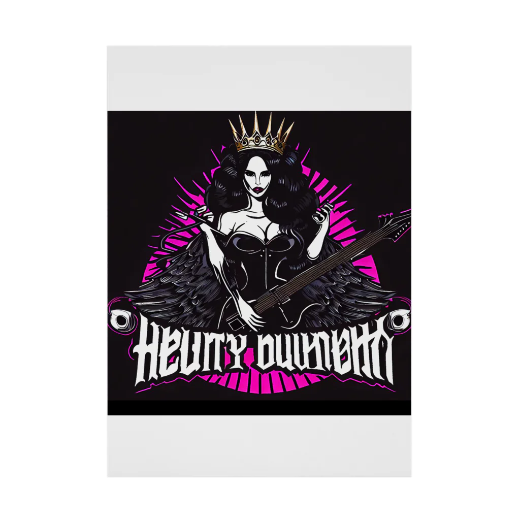 islandmoon13のHeavy Metal Queen　ヘヴィー・メタル Stickable Poster