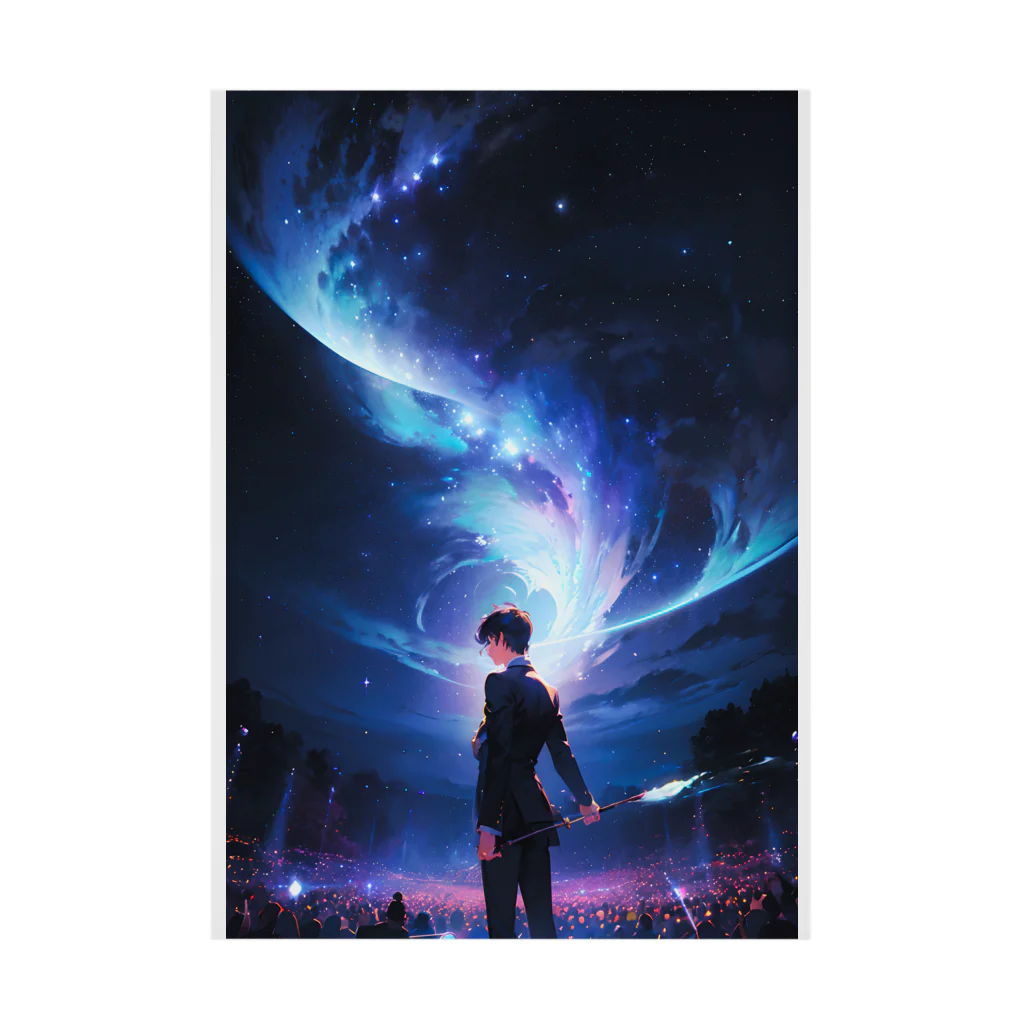 卯月なのかのStarlight Journey 〜悠久の星あかりの旅〜　No.2「星絵師」 Stickable Poster