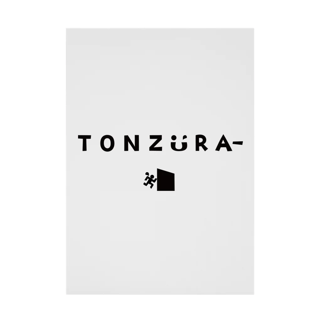 TONZURA-のトンズラーグッズ Stickable Poster