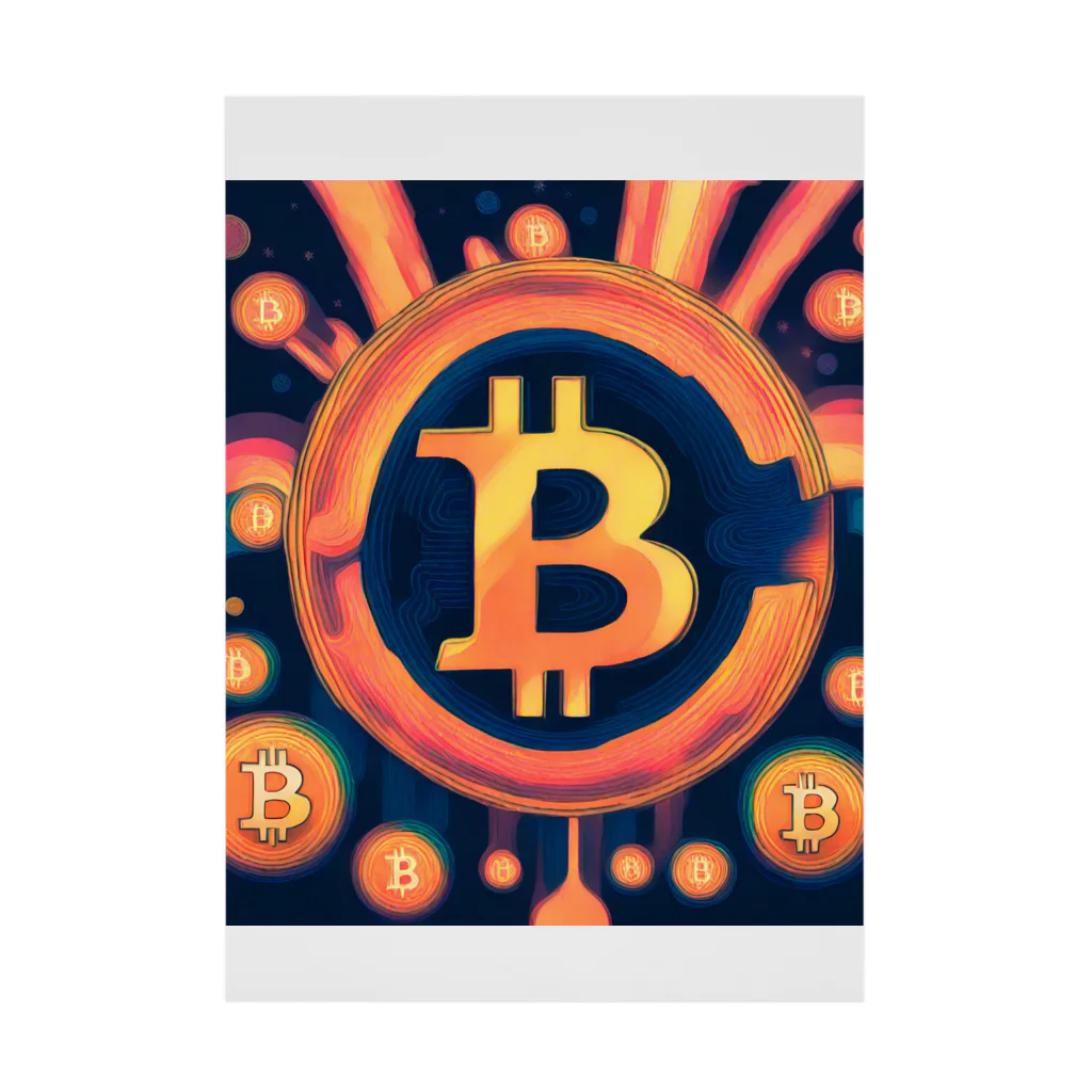 TaksanのIKETERUBTC !! Stickable Poster