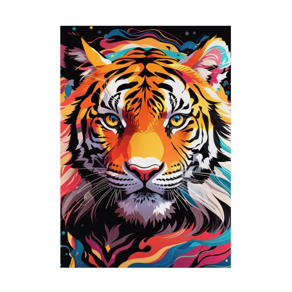 LEONのVivid-TigerⅡ（ビビッド・タイガーⅡ） Stickable Poster