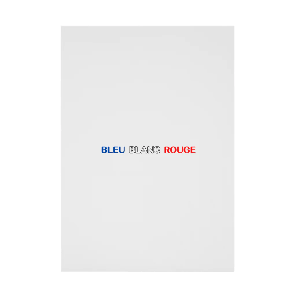 PetiteFranceのBLEU BLANC ROUGE Stickable Poster
