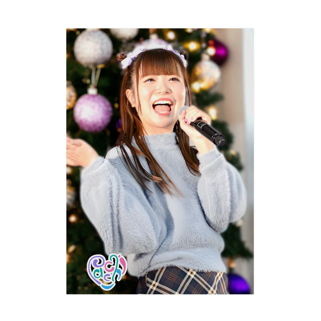 colorful palletのChristmas んな活 Stickable Poster