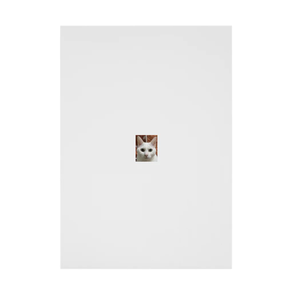 itinoriの白猫バニラ Stickable Poster