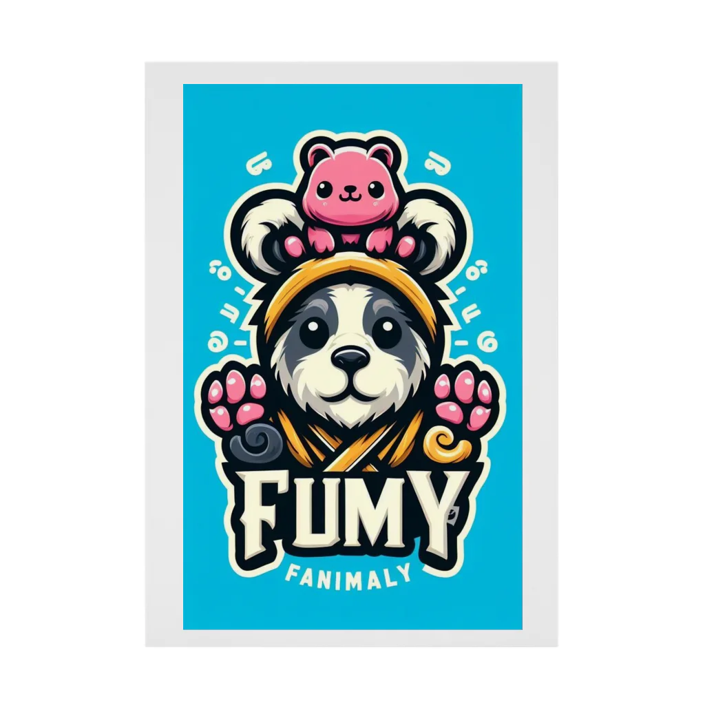 FUMYのZooMingle（ズーミングル） Stickable Poster