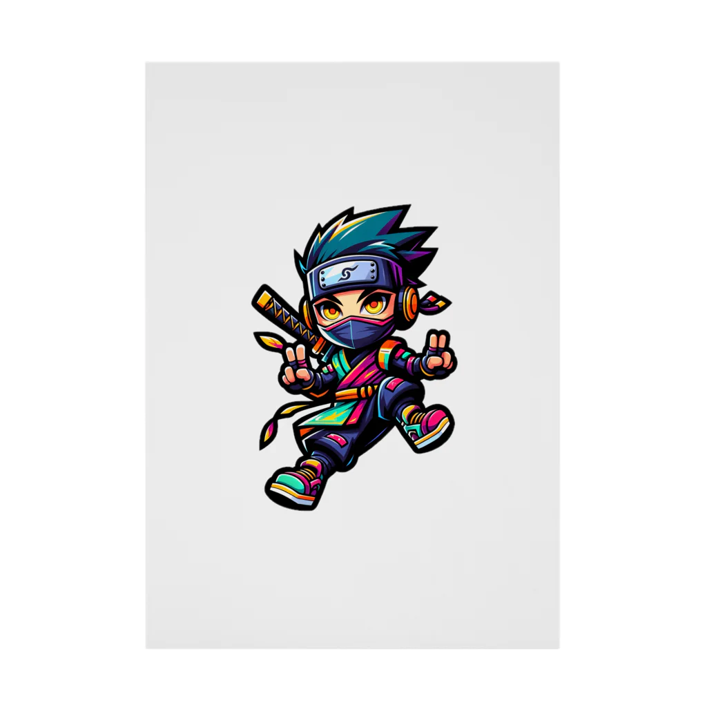 rsrsrsrsrの“Digital Ninja” Stickable Poster