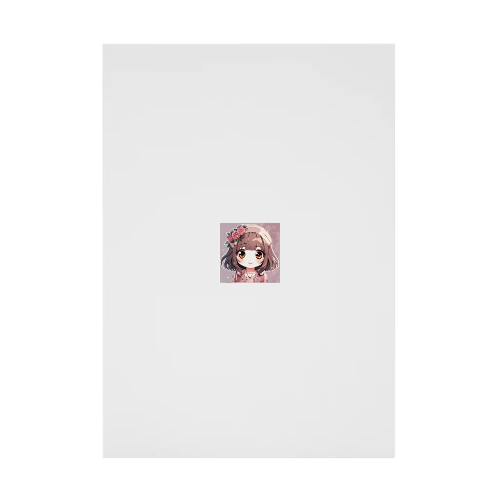 mikukiのかわいい女の子 Stickable Poster