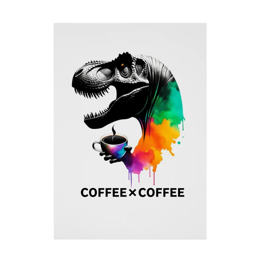 ディノアートラボ✴︎DINO ART LABの COFFEE×COFFEE 吸着ポスター