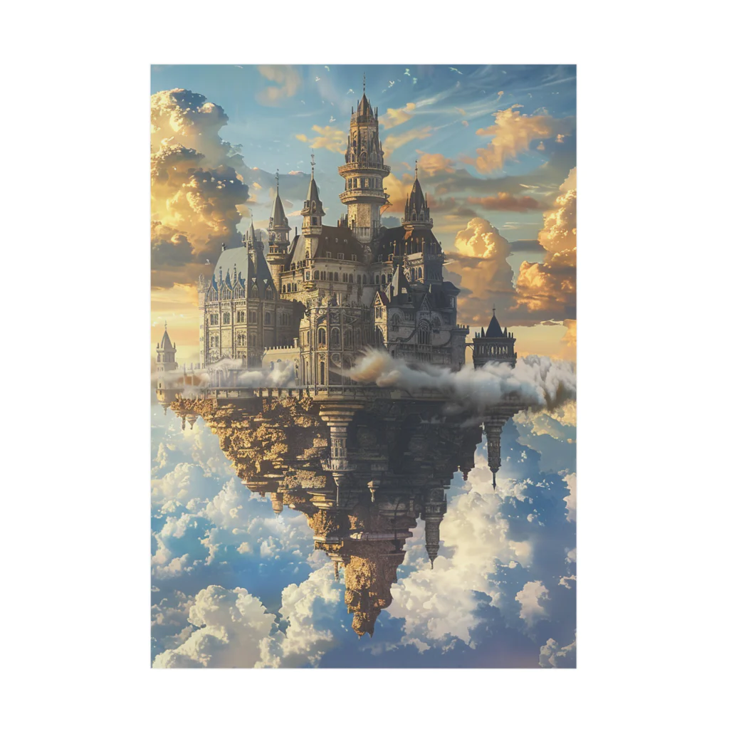 MistyStarkの天空の城 Stickable Poster