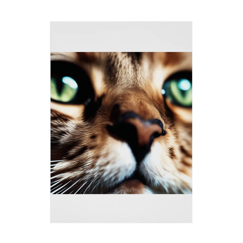 feliceのキャットフードの匂いに反応する猫 Stickable Poster