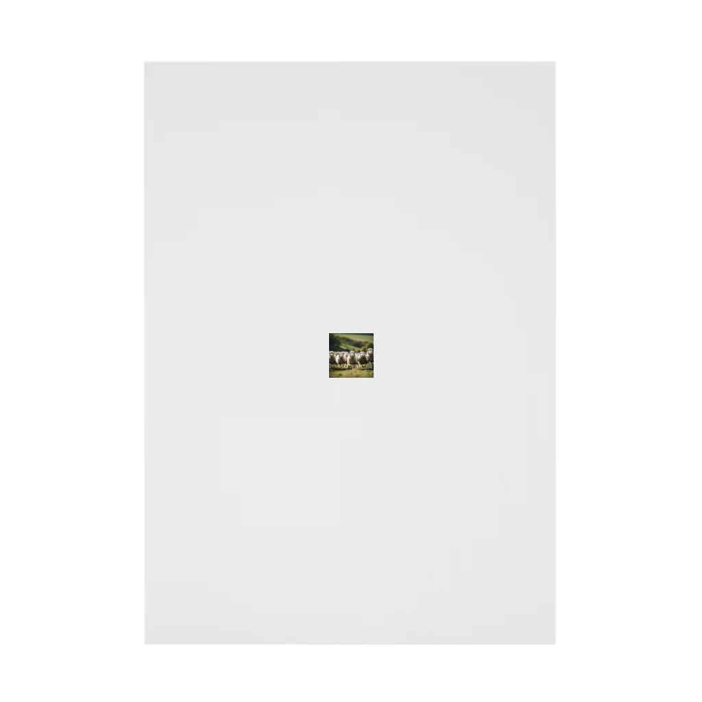 artworks358の羊の援軍 Stickable Poster