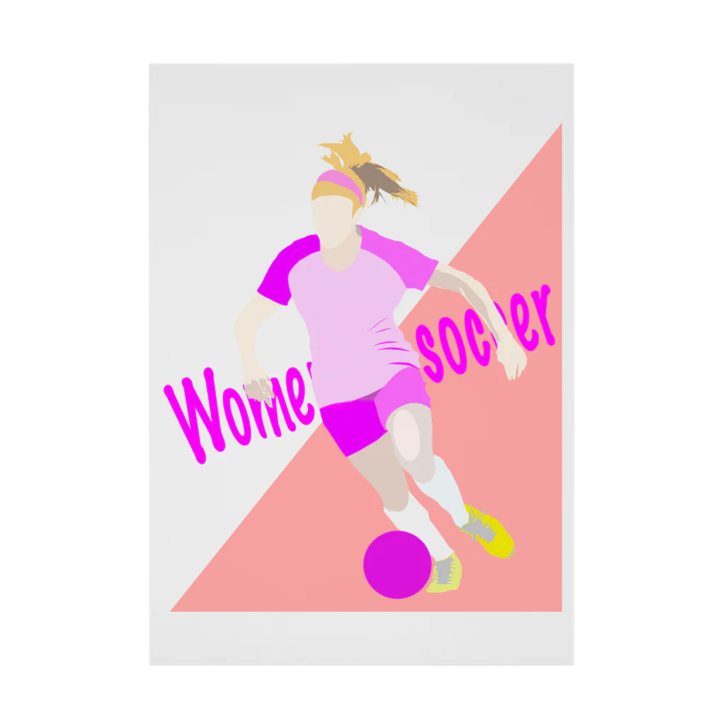 JAPAすぷのwomen’s soccer スターフォワード Stickable Poster