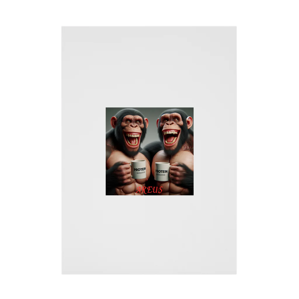 AREUSのAREUS× CHIMPANZEE#3 Stickable Poster