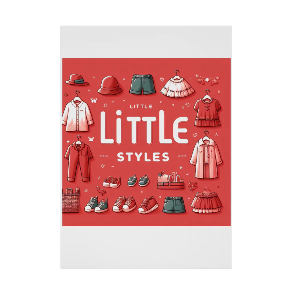 リトルスタイルズ　パパママ&子ども服のlittle styles Stickable Poster