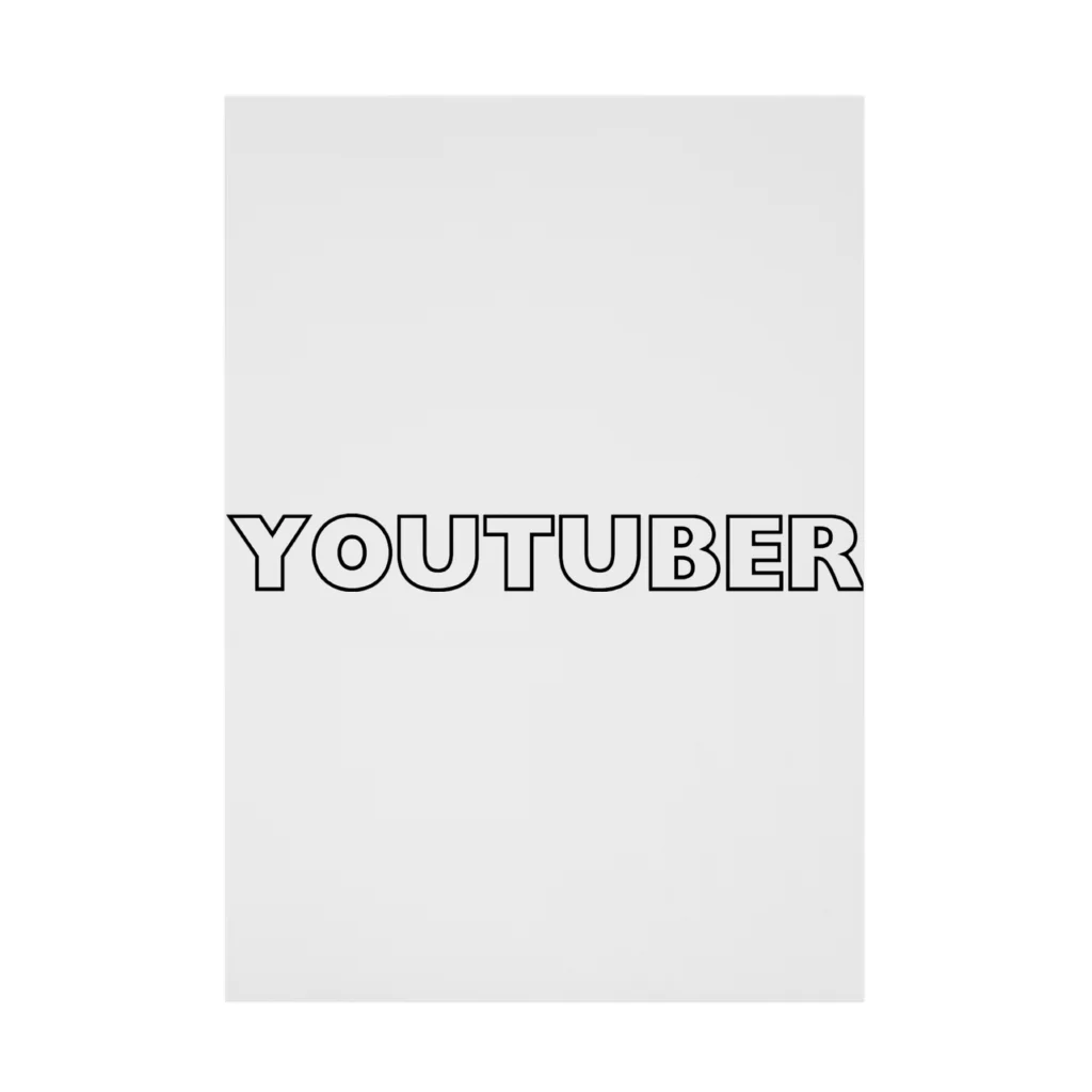 _nonotaku_のYouTuberロゴ Stickable Poster