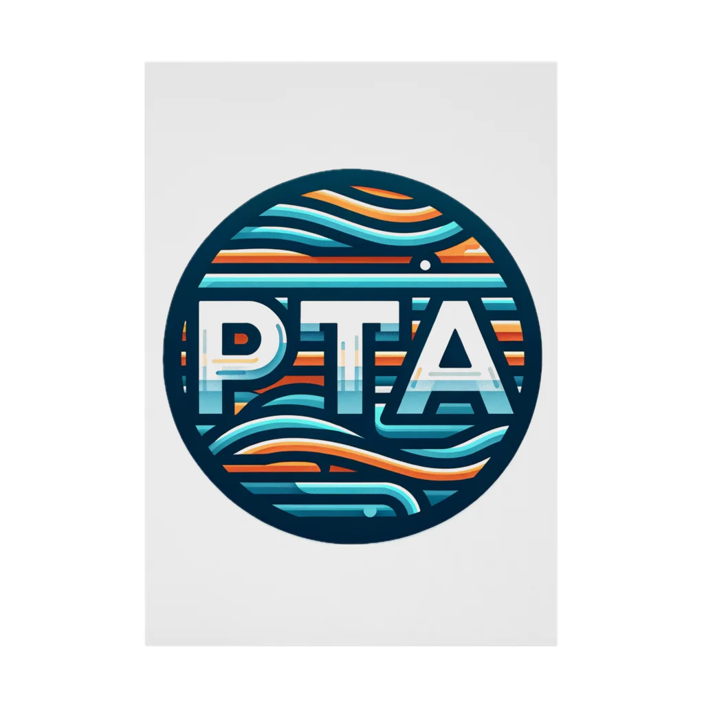 PTA役員のお店のPTA 吸着ポスター