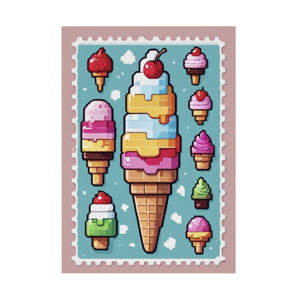 okono_eのソフトクリーム🍦@姪ﾁｬﾝ Stickable Poster