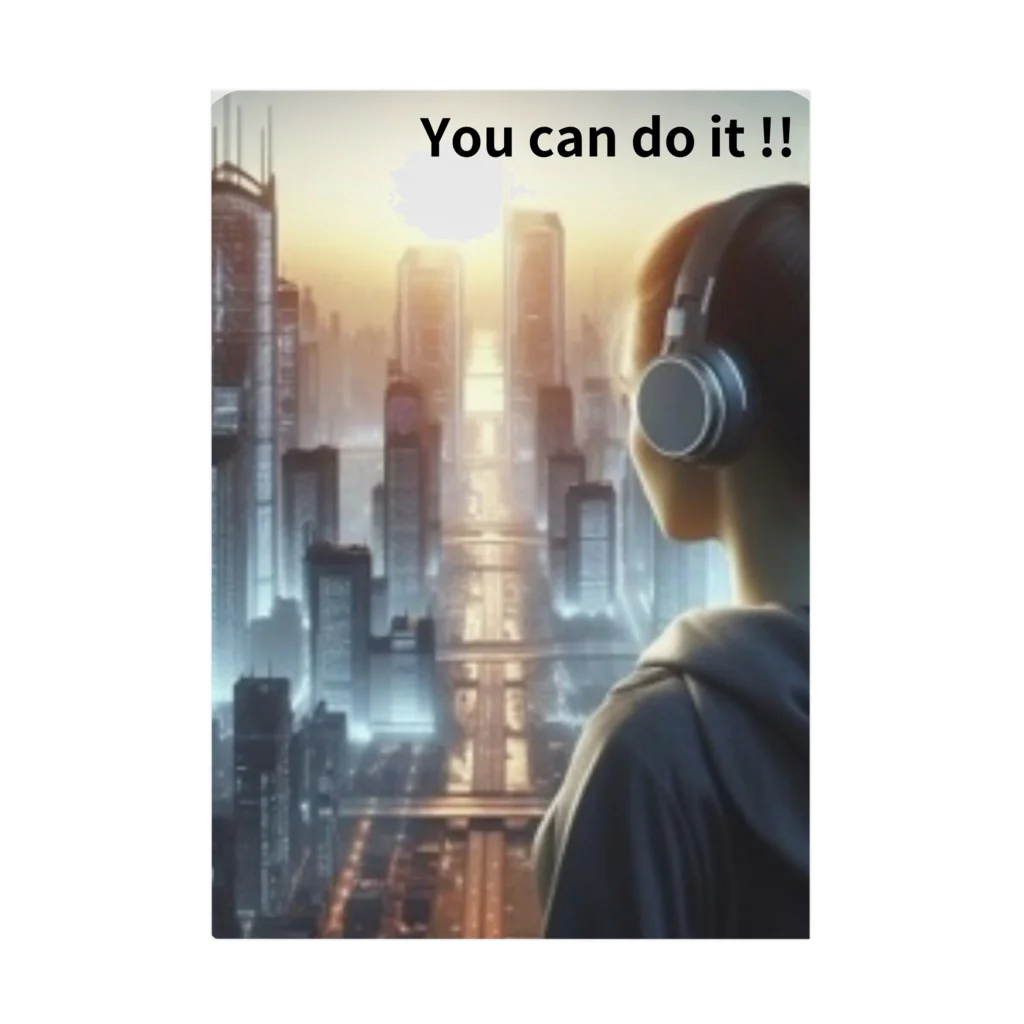 ERISAのYou can do it Stickable Poster