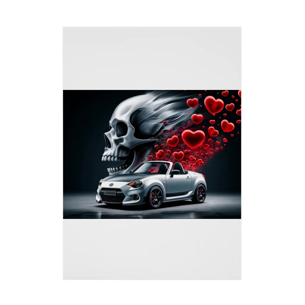 Copen_Skull_Heart_etc ShopのCool Copen！ Stickable Poster