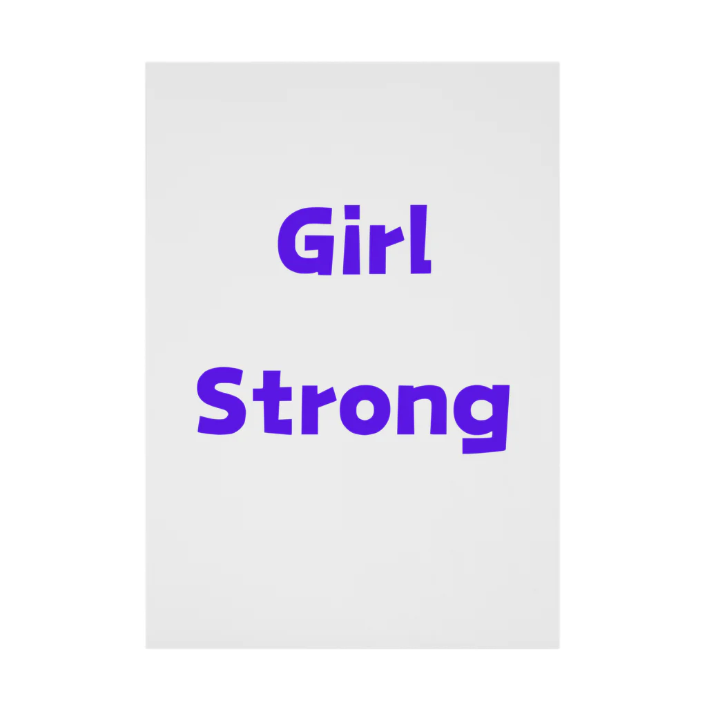 あい・まい・みぃのGirl Strong-強い女性を表す言葉 Stickable Poster