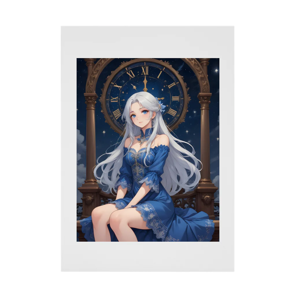 AI Fantasy Art ShopのPrincess transcends time② Stickable Poster