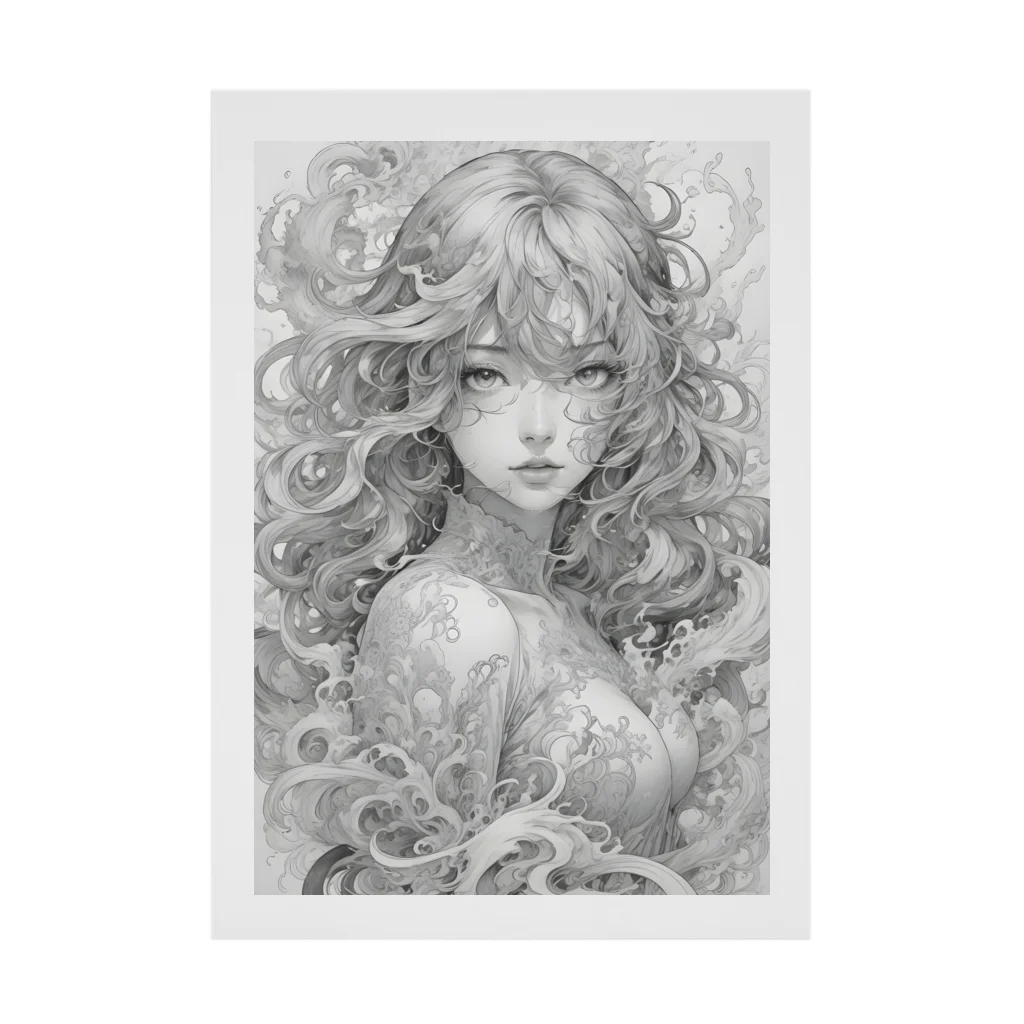 AI Fantasy Art Shopの【限定商品】Chaos⑤ Stickable Poster