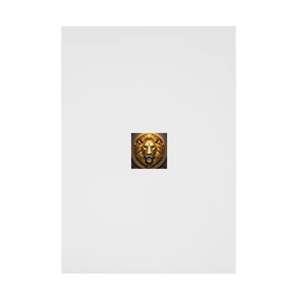 タカヤマ・サイトの金獅子の紋章・プライド 吸着ポスター